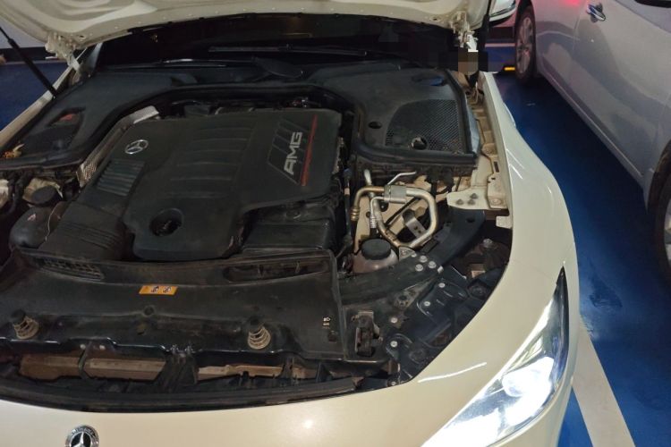Used Mercedes-Benz AMG GT 2019 AMG GT 50 four-door sports car Engine Bay Left
