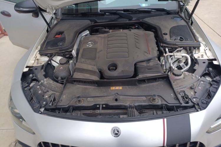 Used Mercedes-Benz AMG GT 2019 AMG GT 50 four-door sports car Engine Bay