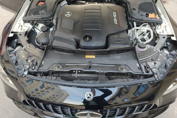 Used Mercedes-Benz AMG GT 2019 AMG GT 50 four-door sports car Engine Bay
