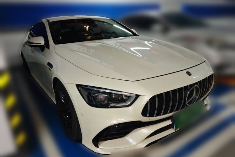 Used Mercedes-Benz AMG GT 2019 AMG GT 50 four-door sports car Front Right 45 Deg