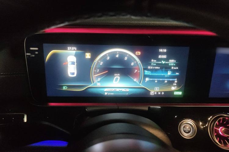 Used Mercedes-Benz AMG GT 2019 AMG GT 50 four-door sports car Instrument Cluster