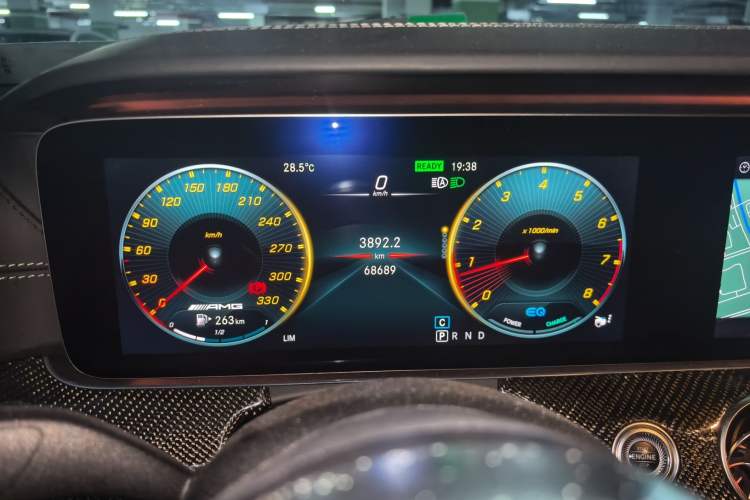 Used Mercedes-Benz AMG GT 2019 AMG GT 50 four-door sports car Instrument Cluster