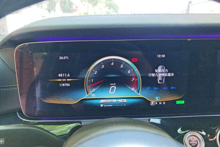 Used Mercedes-Benz AMG GT 2019 AMG GT 50 four-door sports car Instrument Cluster