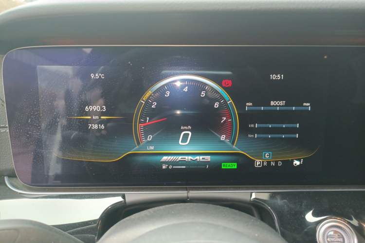 Used Mercedes-Benz AMG GT 2019 AMG GT 50 four-door sports car Instrument Cluster