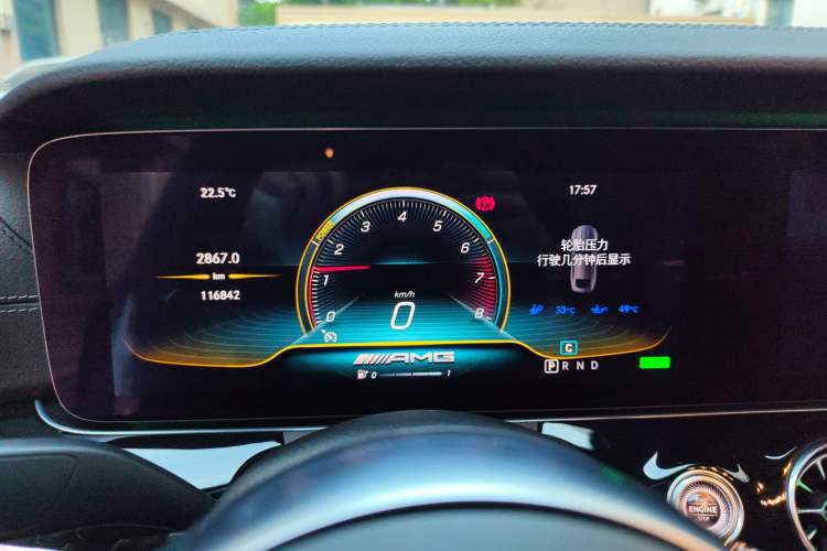 Used Mercedes-Benz AMG GT 2019 AMG GT 50 four-door sports car Instrument Cluster