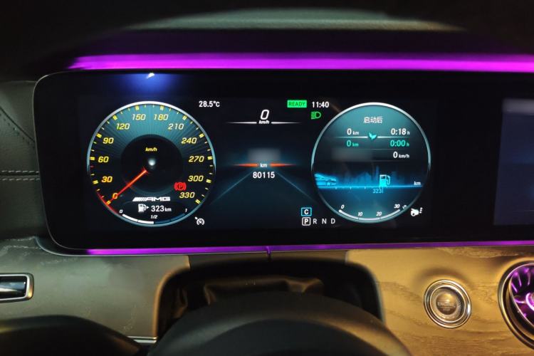 Used Mercedes-Benz AMG GT 2019 AMG GT 50 four-door sports car Instrument Cluster