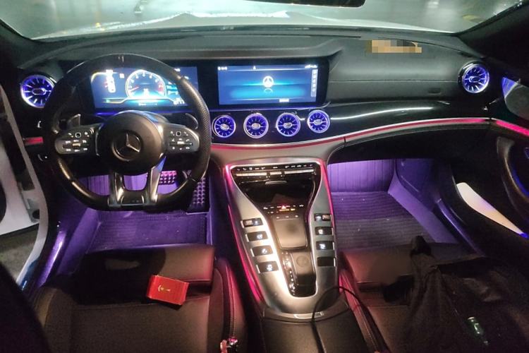 Used Mercedes-Benz AMG GT 2019 AMG GT 50 four-door sports car Interior 2