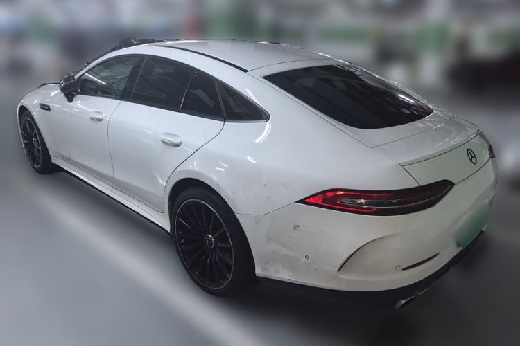 Used Mercedes-Benz AMG GT 2019 AMG GT 50 four-door sports car Rear Left 45 Deg