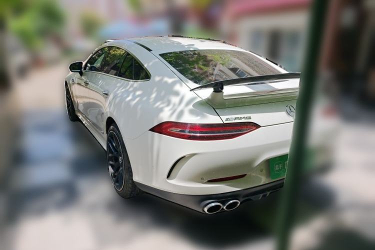 Used Mercedes-Benz AMG GT 2019 AMG GT 50 four-door sports car Rear Left 45 Deg
