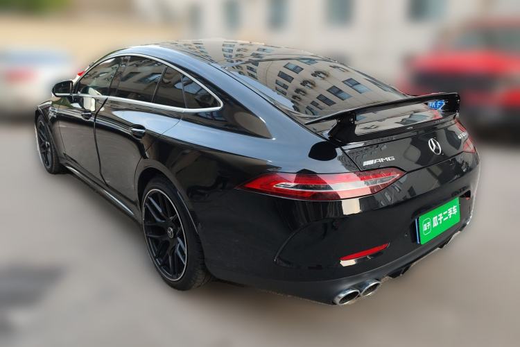 Used Mercedes-Benz AMG GT 2019 AMG GT 50 four-door sports car Rear Left 45 Deg
