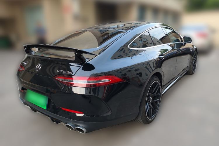 Used Mercedes-Benz AMG GT 2019 AMG GT 50 four-door sports car Rear Right 45 Deg