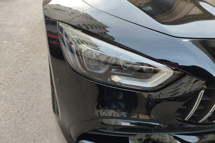 Used Mercedes-Benz AMG GT 2019 AMG GT 50 four-door sports car Right Front Headlight