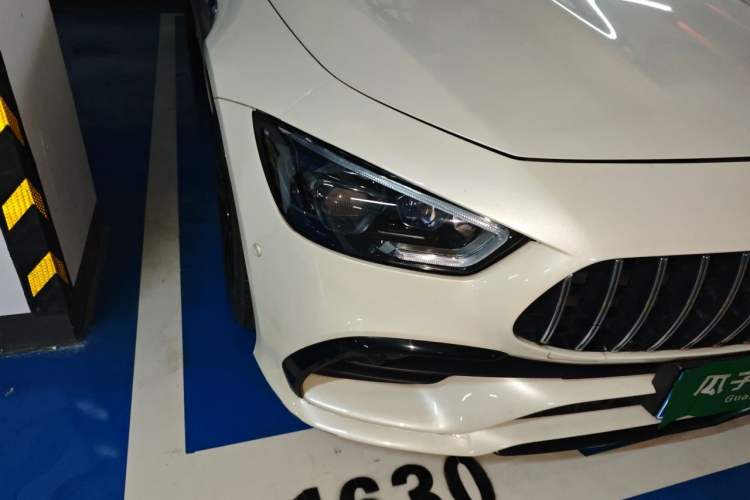 Used Mercedes-Benz AMG GT 2019 AMG GT 50 four-door sports car Right Front Headlight