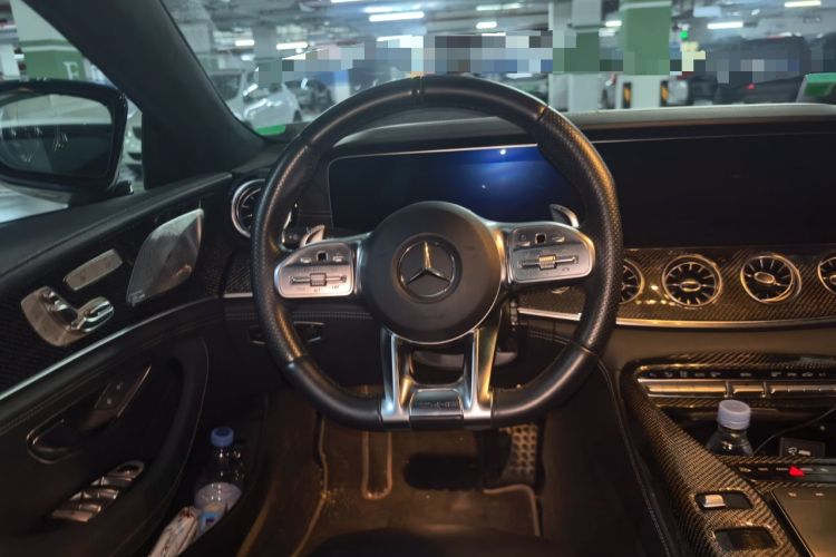 Used Mercedes-Benz AMG GT 2019 AMG GT 50 four-door sports car Steering Wheel