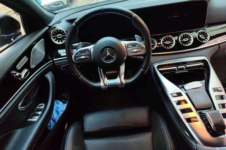 Used Mercedes-Benz AMG GT 2019 AMG GT 50 four-door sports car Steering Wheel