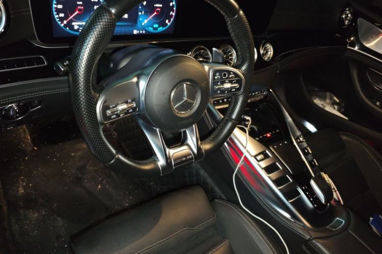 Used Mercedes-Benz AMG GT 2019 AMG GT 50 four-door sports car Steering Wheel