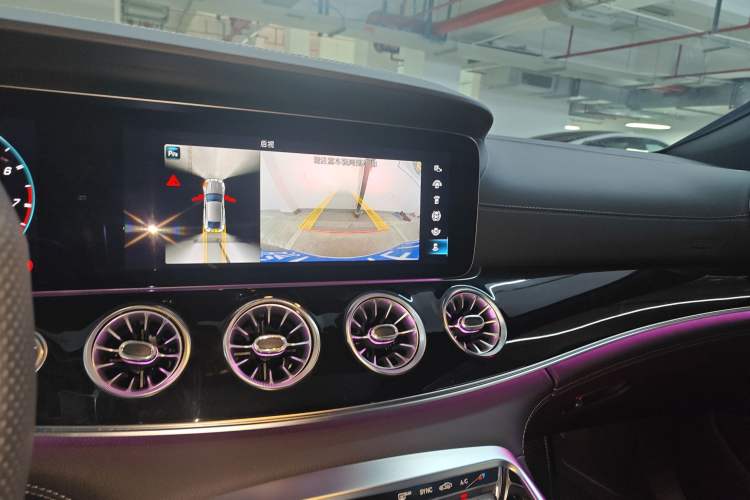 Used Mercedes-Benz AMG GT 2020 AMG GT 50 Four-Door Coupe Audio And AC Panel