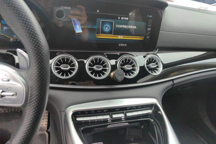 Used Mercedes-Benz AMG GT 2020 AMG GT 50 Four-Door Coupe Audio And AC Panel