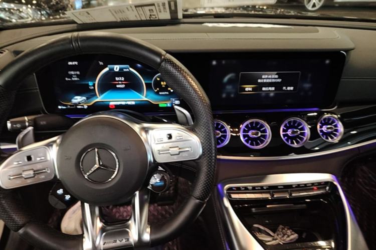 Used Mercedes-Benz AMG GT 2020 AMG GT 50 Four-Door Coupe Center Console