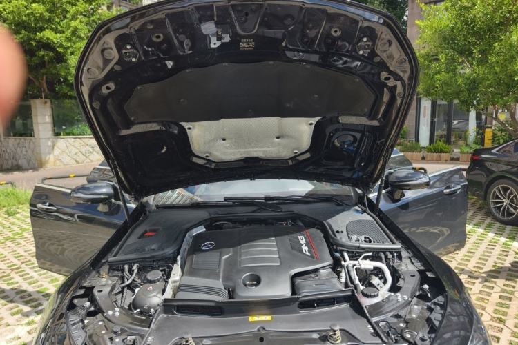 Used Mercedes-Benz AMG GT 2020 AMG GT 50 Four-Door Coupe Engine Bay