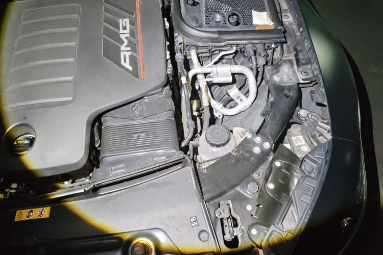 Used Mercedes-Benz AMG GT 2020 AMG GT 50 Four-Door Coupe Engine Bay Left