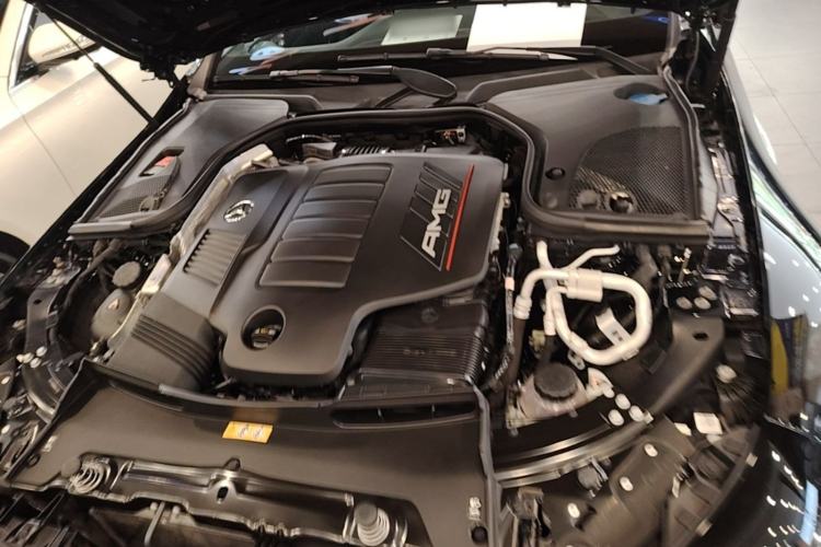 Used Mercedes-Benz AMG GT 2020 AMG GT 50 Four-Door Coupe Engine Bay