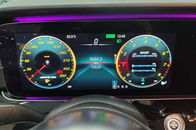 Used Mercedes-Benz AMG GT 2020 AMG GT 50 Four-Door Coupe Instrument Cluster