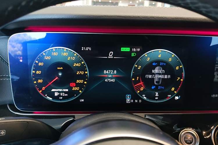 Used Mercedes-Benz AMG GT 2020 AMG GT 50 Four-Door Coupe Instrument Cluster