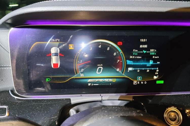 Used Mercedes-Benz AMG GT 2020 AMG GT 50 Four-Door Coupe Instrument Cluster