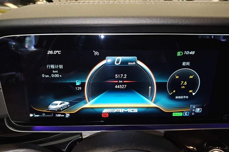 Used Mercedes-Benz AMG GT 2020 AMG GT 50 Four-Door Coupe Instrument Cluster
