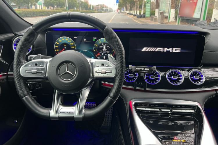 Used Mercedes-Benz AMG GT 2020 AMG GT 50 Four-Door Coupe Interior 6