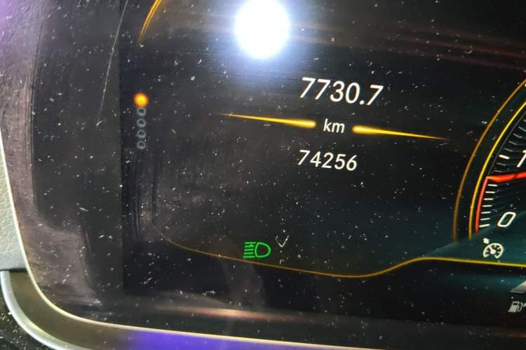 Used Mercedes-Benz AMG GT 2020 AMG GT 50 Four-Door Coupe Odometer Close Up