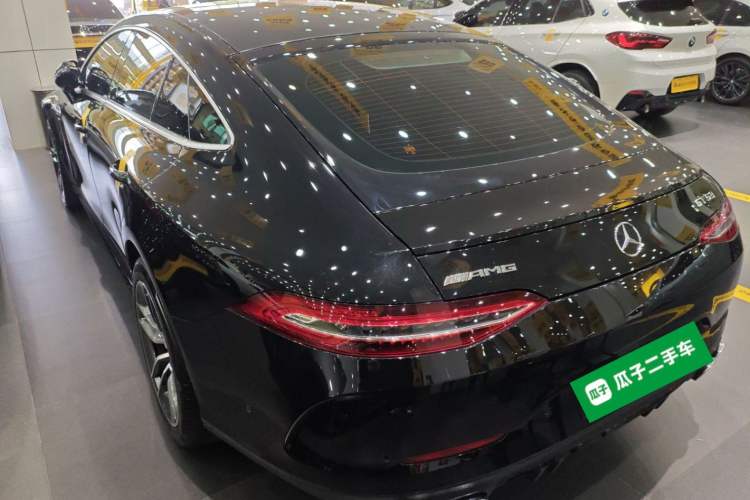 Used Mercedes-Benz AMG GT 2020 AMG GT 50 Four-Door Coupe Rear Left 45 Deg