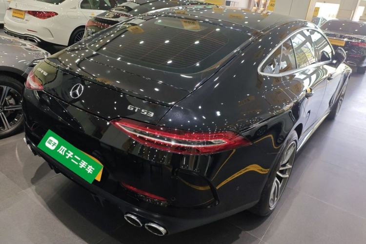 Used Mercedes-Benz AMG GT 2020 AMG GT 50 Four-Door Coupe Rear Right 45 Deg