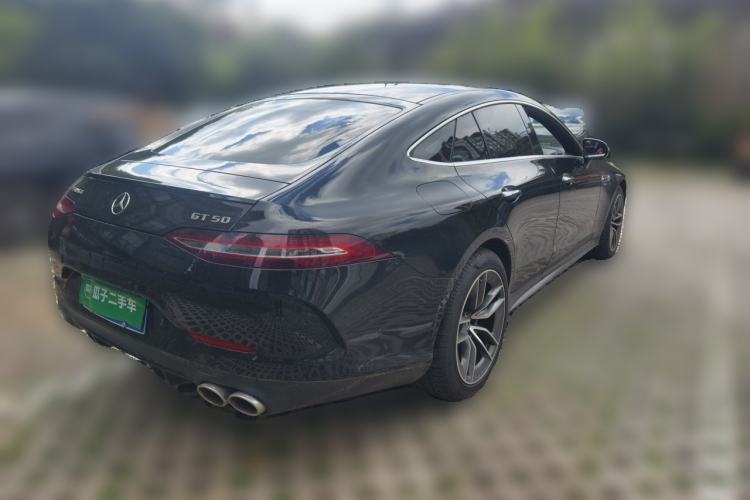Used Mercedes-Benz AMG GT 2020 AMG GT 50 Four-Door Coupe Rear Right 45 Deg