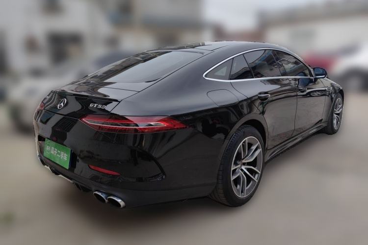 Used Mercedes-Benz AMG GT 2020 AMG GT 50 Four-Door Coupe Rear Right 45 Deg