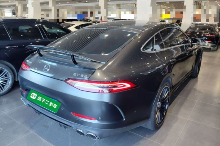 Used Mercedes-Benz AMG GT 2020 AMG GT 50 Four-Door Coupe Rear Right 45 Deg