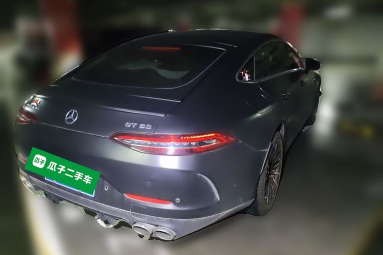 Used Mercedes-Benz AMG GT 2020 AMG GT 50 Four-Door Coupe Rear Right 45 Deg