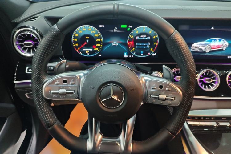 Used Mercedes-Benz AMG GT 2020 AMG GT 50 Four-Door Coupe Steering Wheel