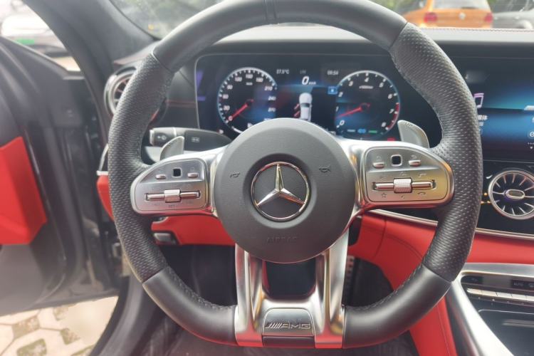 Used Mercedes-Benz AMG GT 2020 AMG GT 50 Four-Door Coupe Steering Wheel