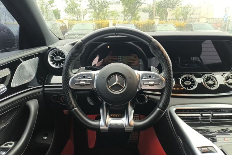 Used Mercedes-Benz AMG GT 2020 AMG GT 50 Four-Door Coupe Steering Wheel