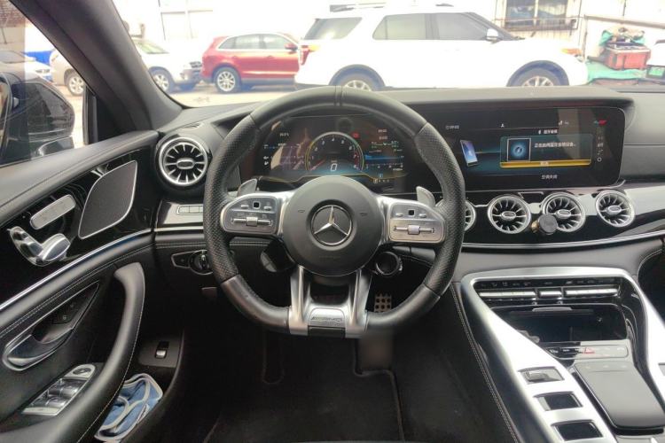 Used Mercedes-Benz AMG GT 2020 AMG GT 50 Four-Door Coupe Steering Wheel