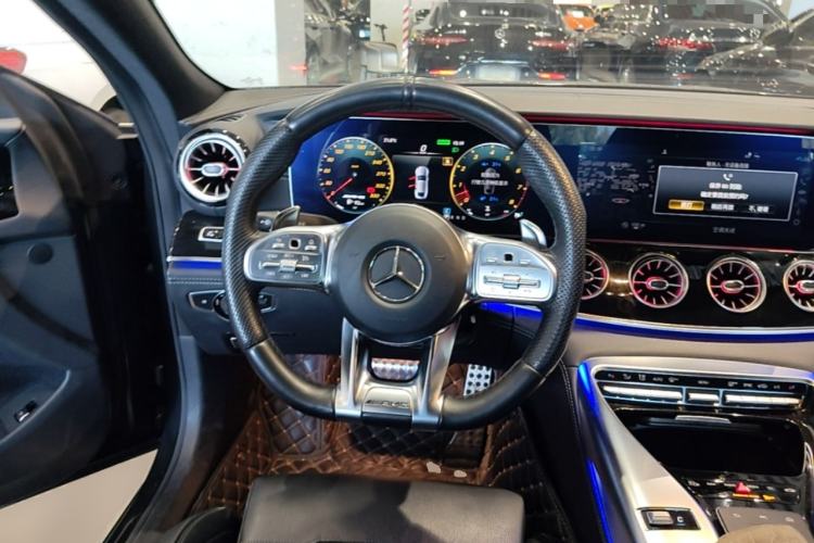 Used Mercedes-Benz AMG GT 2020 AMG GT 50 Four-Door Coupe Steering Wheel
