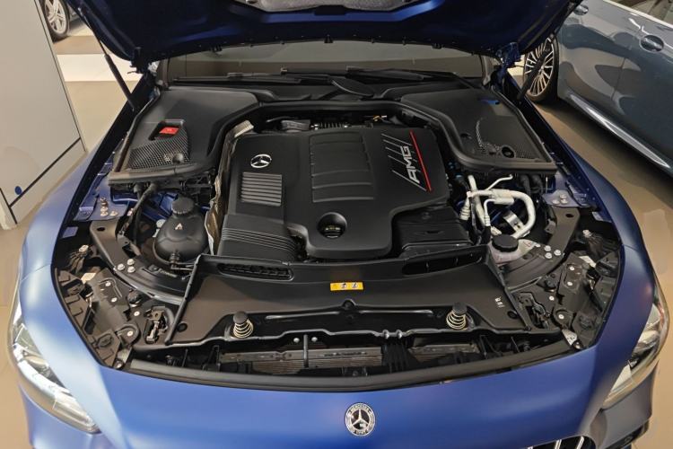 Used Mercedes-Benz AMG GT 2020 AMG GT 50 Four-Door Coupe Engine Bay