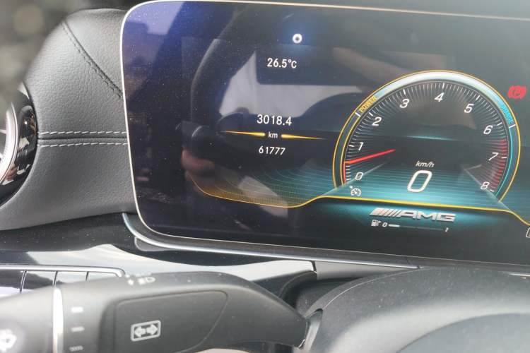 Used Mercedes-Benz AMG GT 2020 AMG GT 50 Four-Door Coupe Odometer Close Up