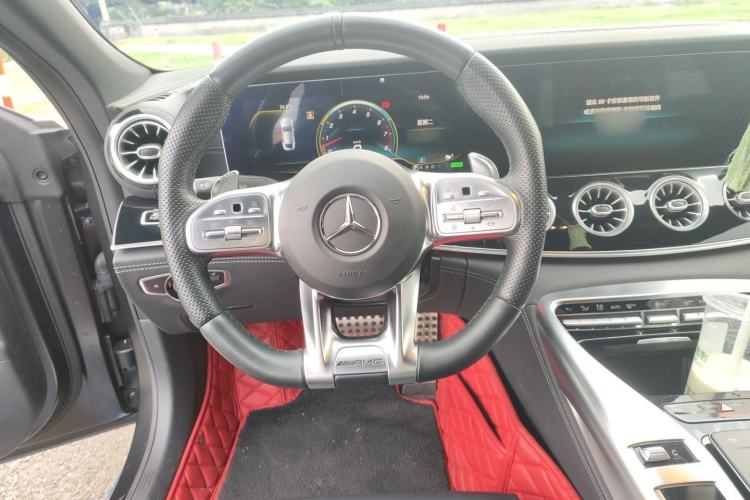 Used Mercedes-Benz AMG GT 2020 AMG GT 50 Four-Door Coupe Steering Wheel