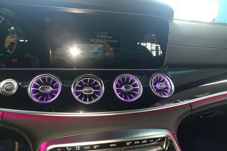 Used Mercedes-Benz AMG GT 2020 AMG GT 50 Four-Door Coupe Audio And AC Panel