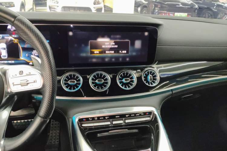 Used Mercedes-Benz AMG GT 2020 AMG GT 50 Four-Door Coupe Audio And AC Panel