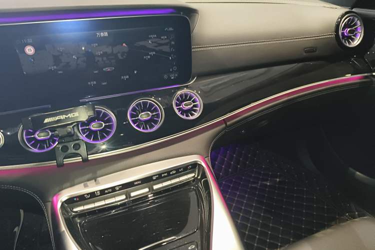 Used Mercedes-Benz AMG GT 2020 AMG GT 50 Four-Door Coupe Audio And AC Panel
