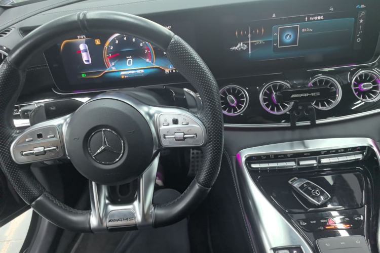 Used Mercedes-Benz AMG GT 2020 AMG GT 50 Four-Door Coupe Center Console